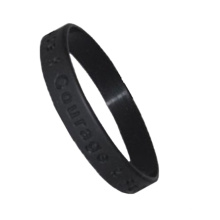 Cheap custom health rubber -bracelet